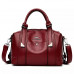 Женская кожаная сумка D8029 RED